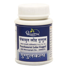 Dhootapapeshwar Ayurvedic Panchamrut Loha Guggul Tablets