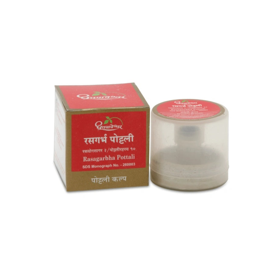 Dhootapapeshwar Ayurvedic Rasagarbha Pottali Powder 1gm