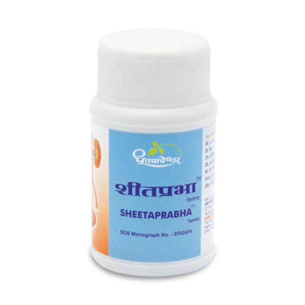 Dhootapapeshwar Ayurvedic Sheetaprabha 60 Tablet