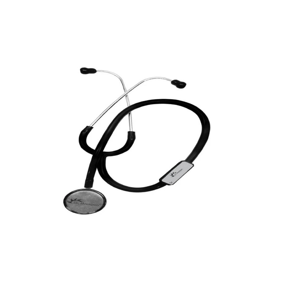 Dr Morepen The Professional's Cardiac Stethoscope ST05 Stethoscope (Black)