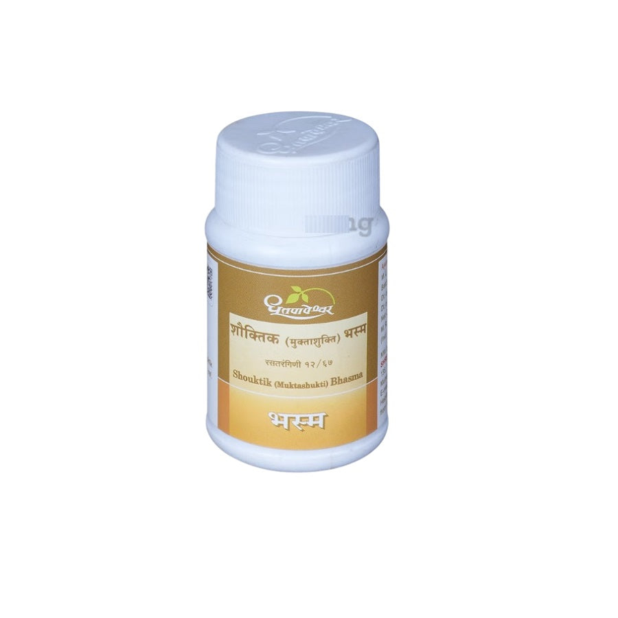 Dhootapapeshwar Ayurvedic Shouktik Muktashukti Bhasma Powder