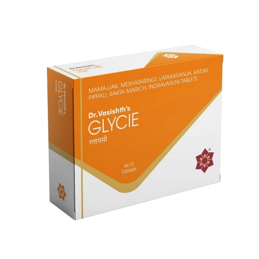 Dr Vasishth's Ayurvedic Glycie 6 X 10 Tablets