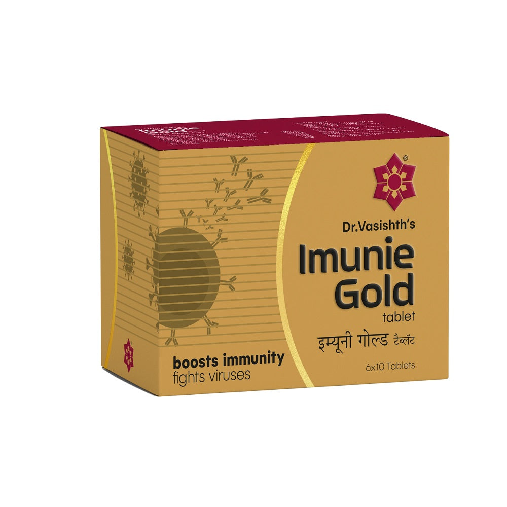 Dr Vasishth's Ayurvedic Imunie Gold 6 X 10 Tablets