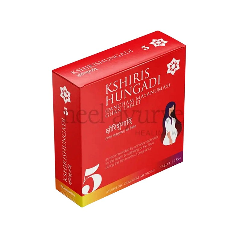 Dr Vasishth's Ayurvedic Kshirishungadi Masanumasik 5th Month 60 Tablets