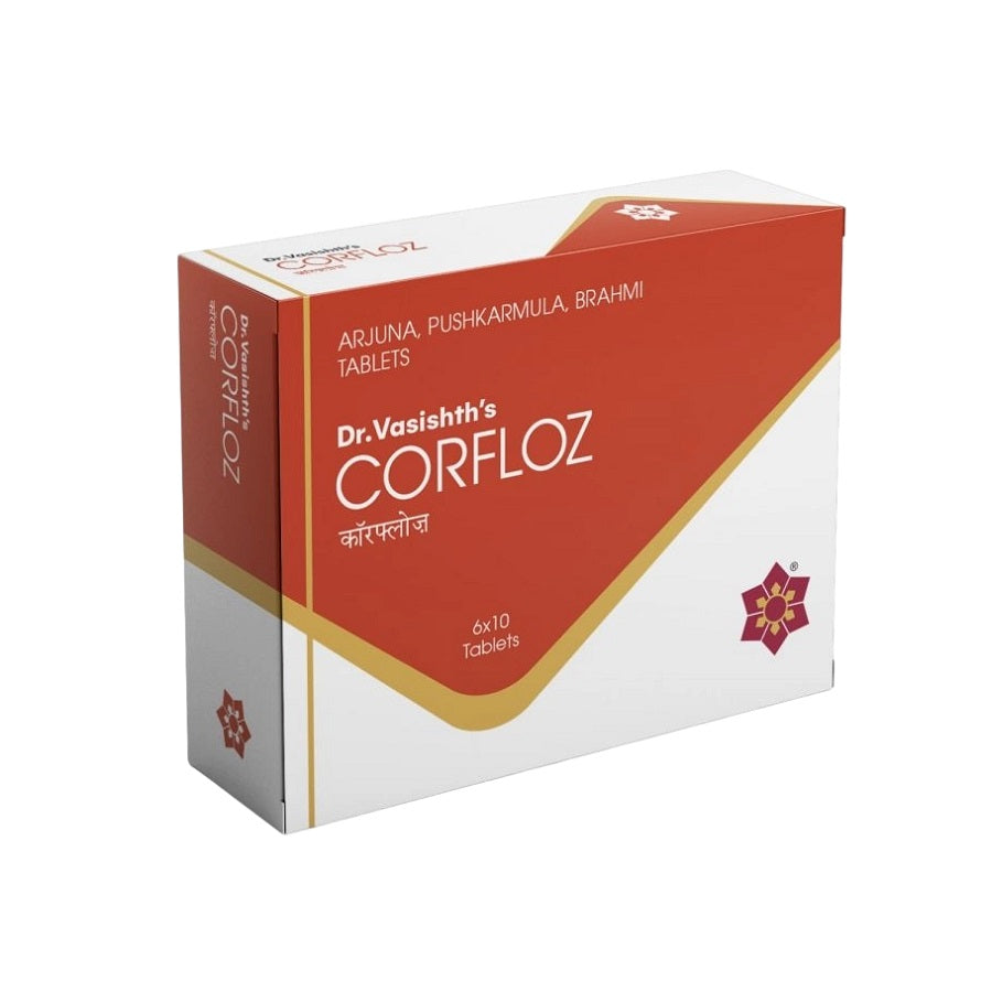 Dr Vasishth's Ayurvedic Corfloz 6 X 10 Tablets