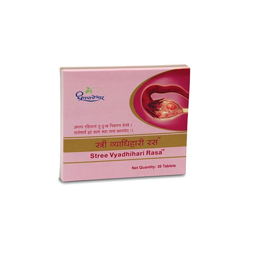 Dhootapapeshwar Ayurvedic Stree Vyadhihari Rasa 30 Tablets