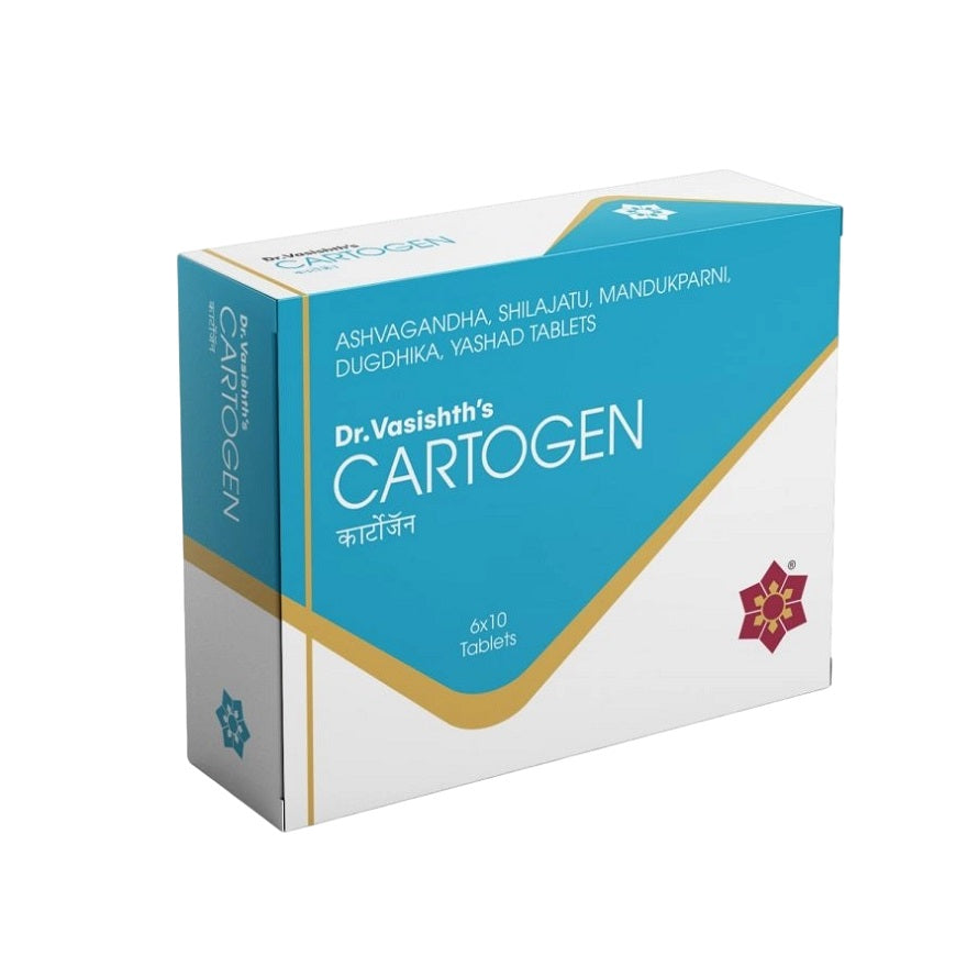 Dr Vasishth's Ayurvedic Cartogen 6 X 10 Tablets