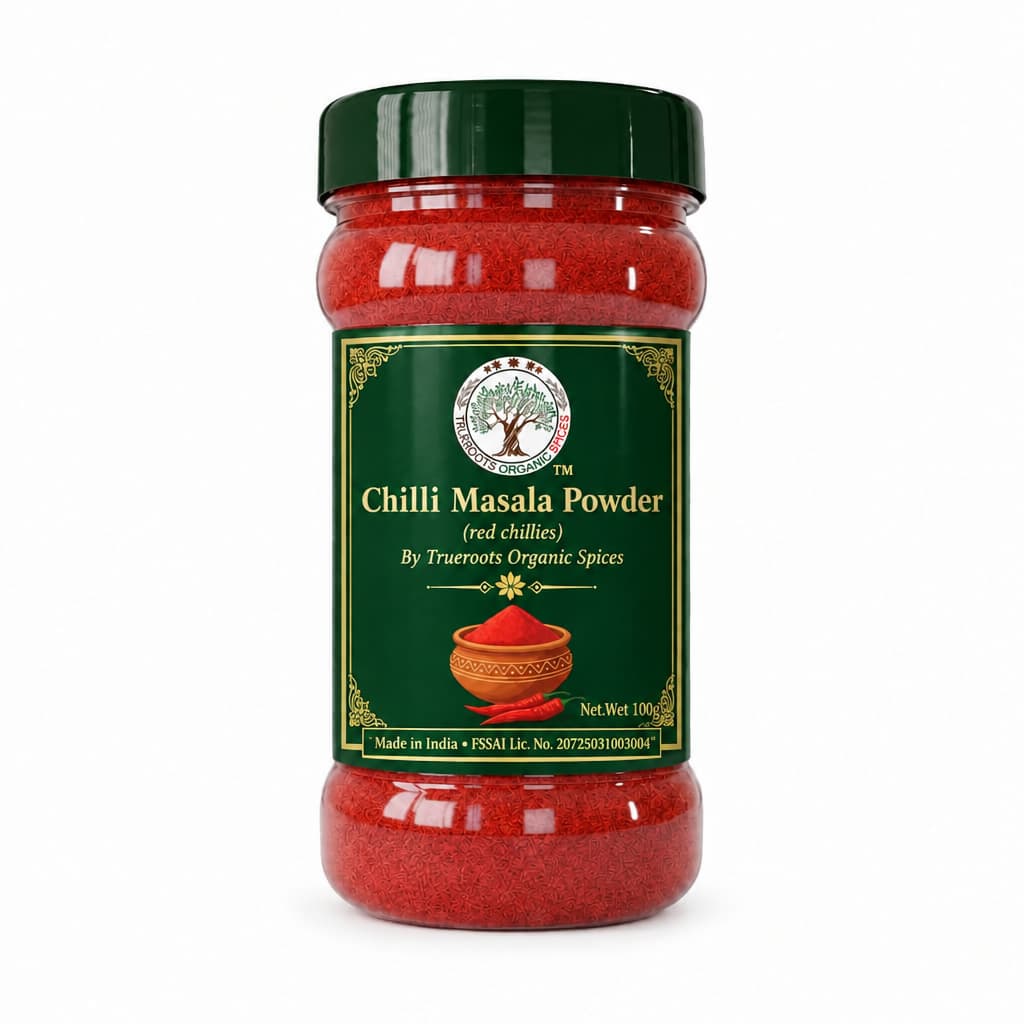Trueroots Organic Spices Red Chilli (Lal Mirch) Masala Powder