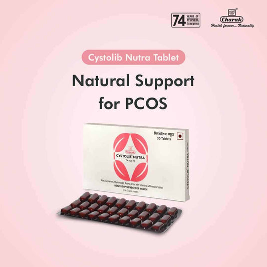 Charak Ayurvedic Cystolib Nutra 30 Tablets