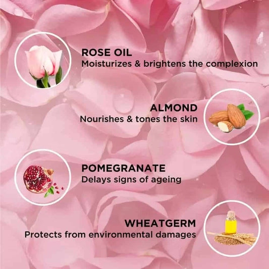 Moha Cosmetics Rose and Almond Soap 100g