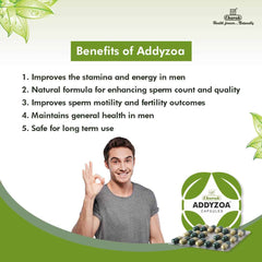 Charak Ayurvedic Addyzoa 20 Capsules