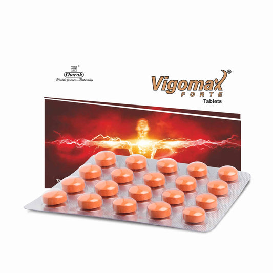 Charak Ayurvedic Vigomax Forte 20 Tablets