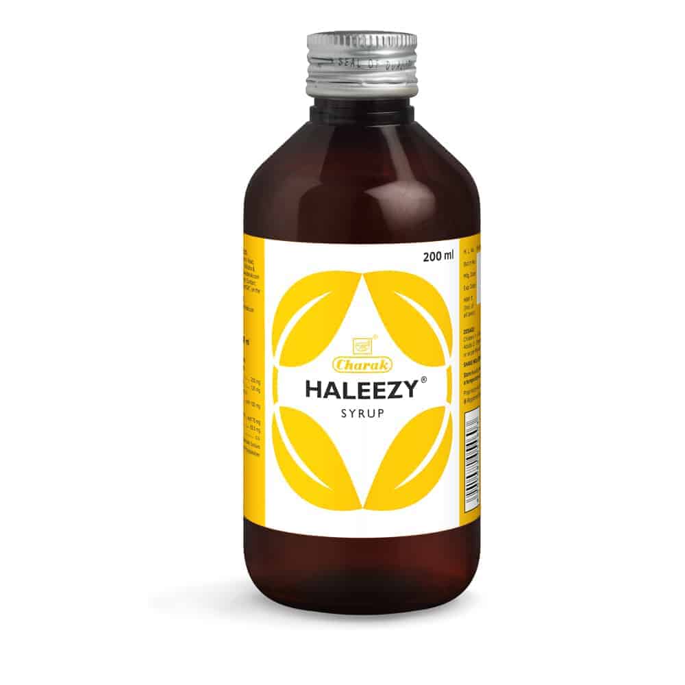 Charak Ayurvedic Haleezy 30 Tablets & Syrup 200ml