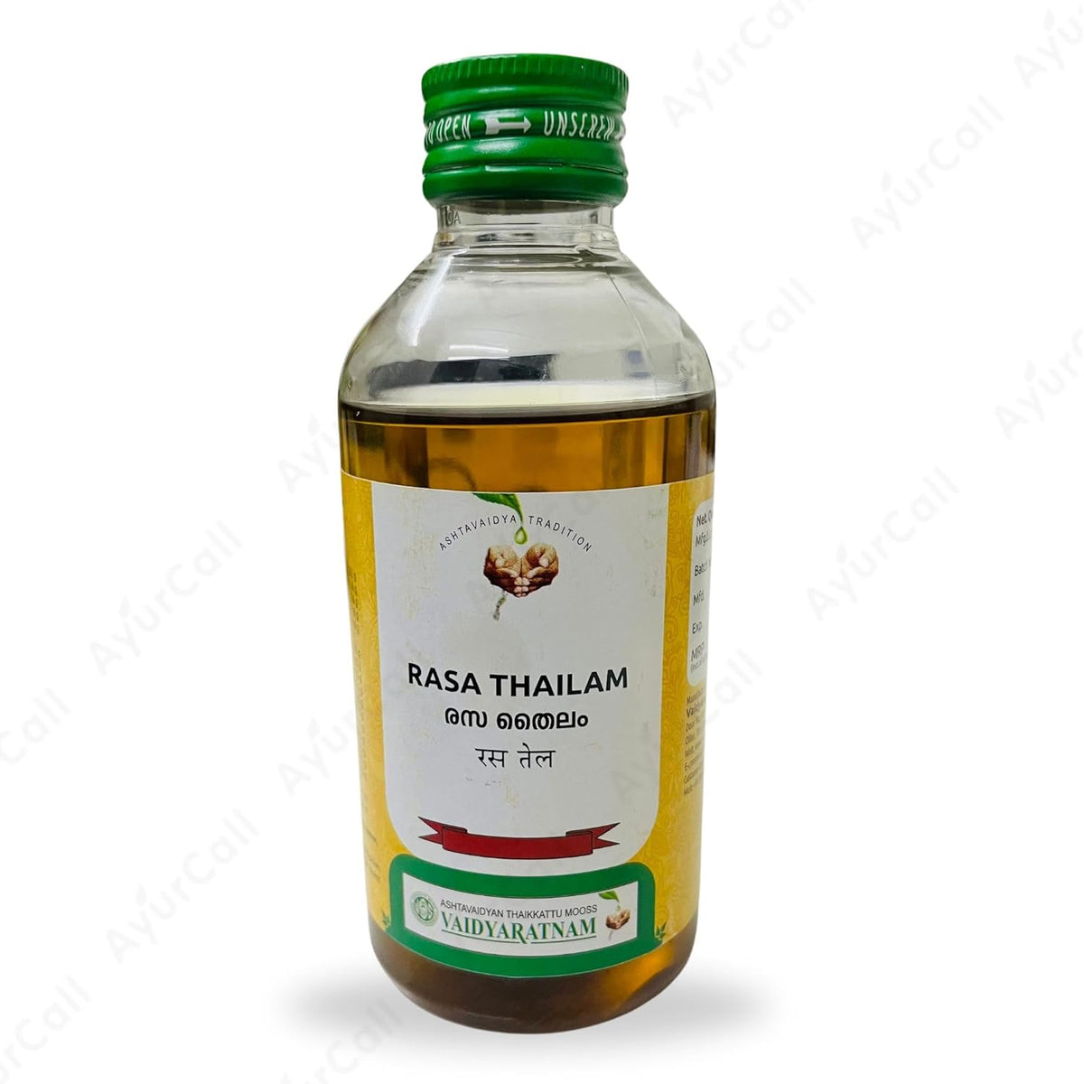 Vaidyaratnam Ayurvedic Rasa Thailam Oil