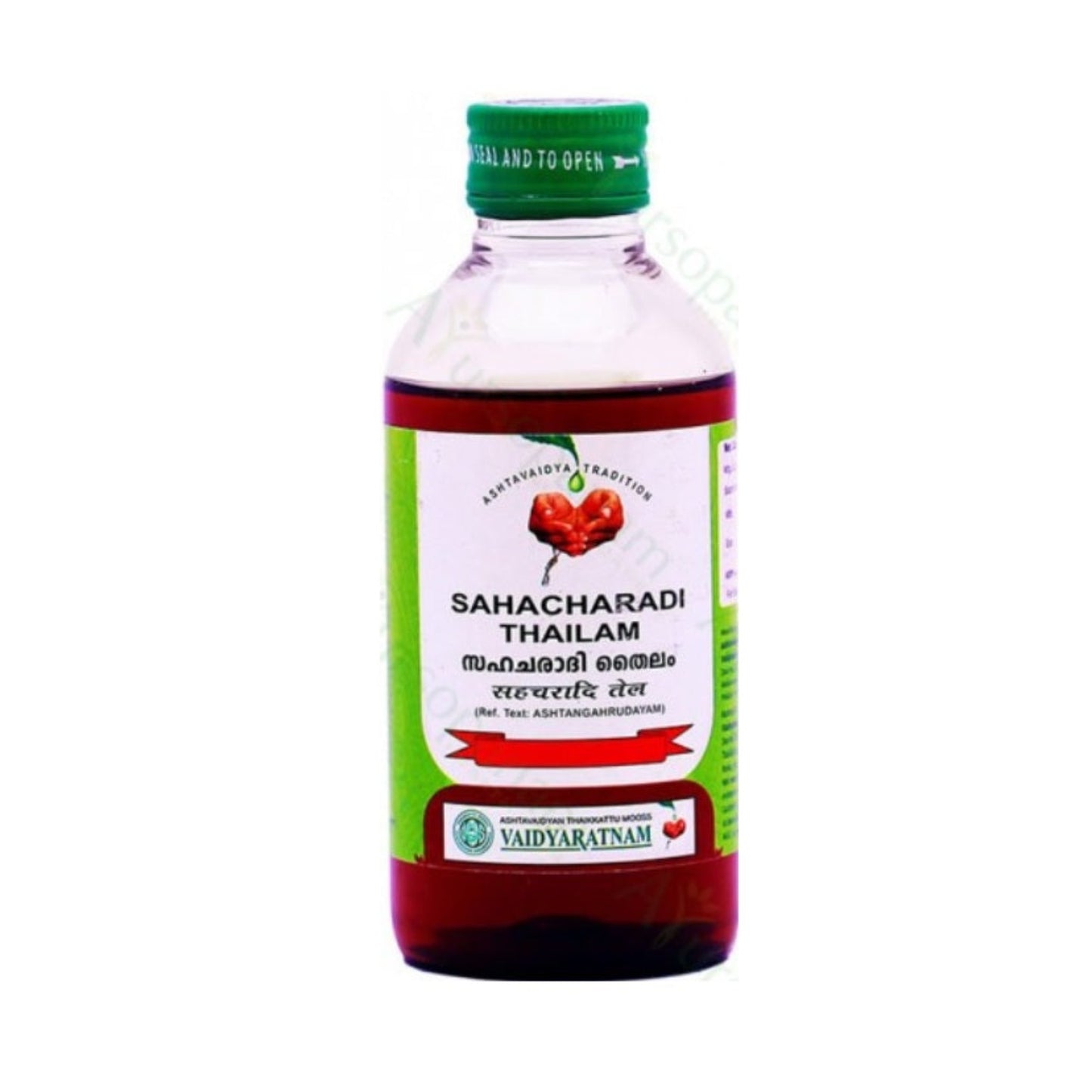 Vaidyaratnam Sahacharadi 21 Aavarthi,3 Aavarthi,Kuzhampu,Thailam Oil