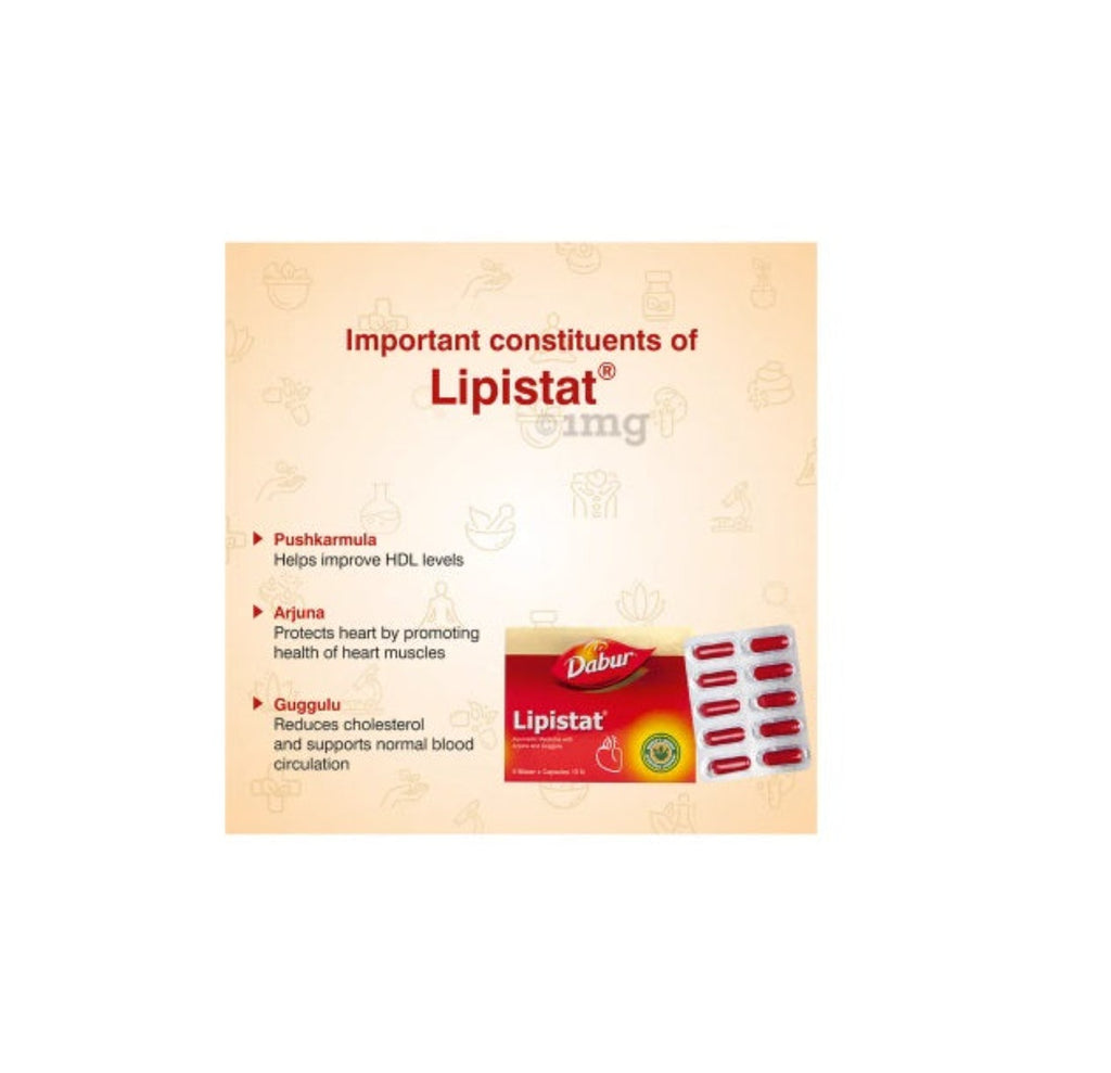 Dabur Ayurvedic Lipistat 50 Capsule