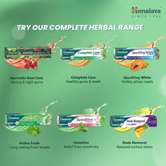 Himalaya Herbal Ayurvedic Personal Care Полный уход за здоровьем десен, крепкими зубами, зубной пастой «Свежее дыхание»