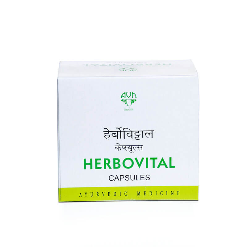 AVN Ayurveda Herbovital Ayurvedic Capsules – 100 Capsules