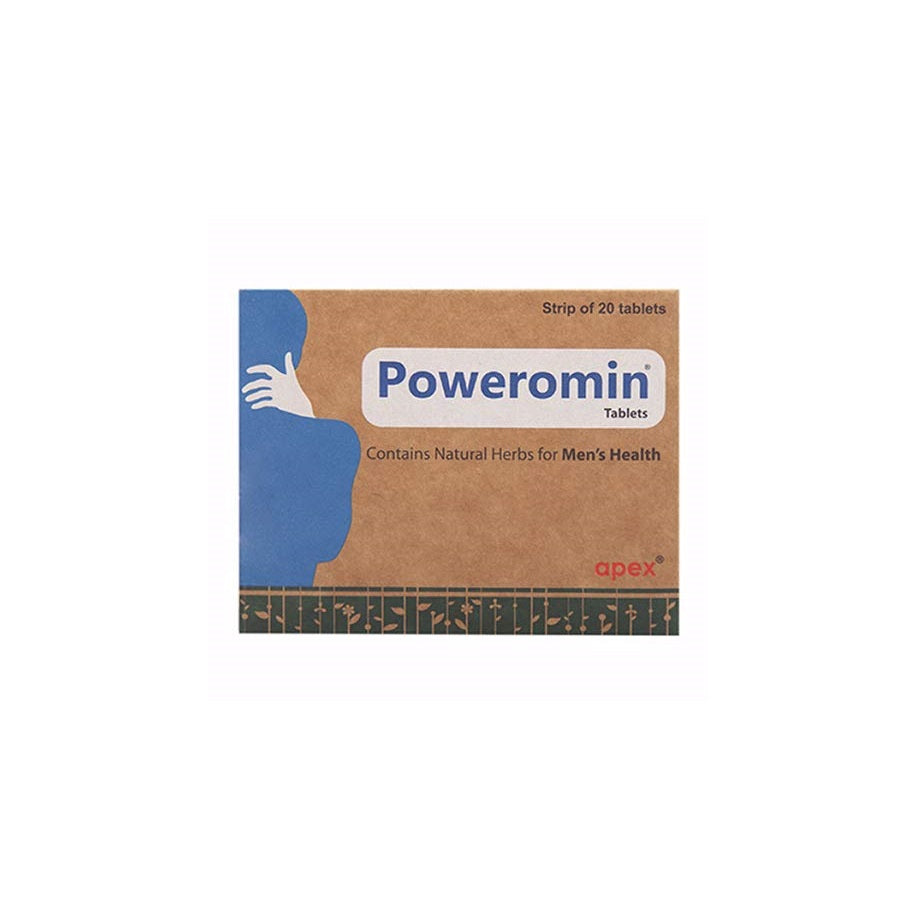 Apex Ayurveda Poweromin 20 Tablets
