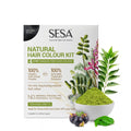 Sesa Care Cosmetics 4-Step Natural Hair Colour Kit