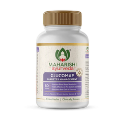 Maharishi Ayurveda Glucomap Potent Formulation for Blood Sugar Management 60 Tablets