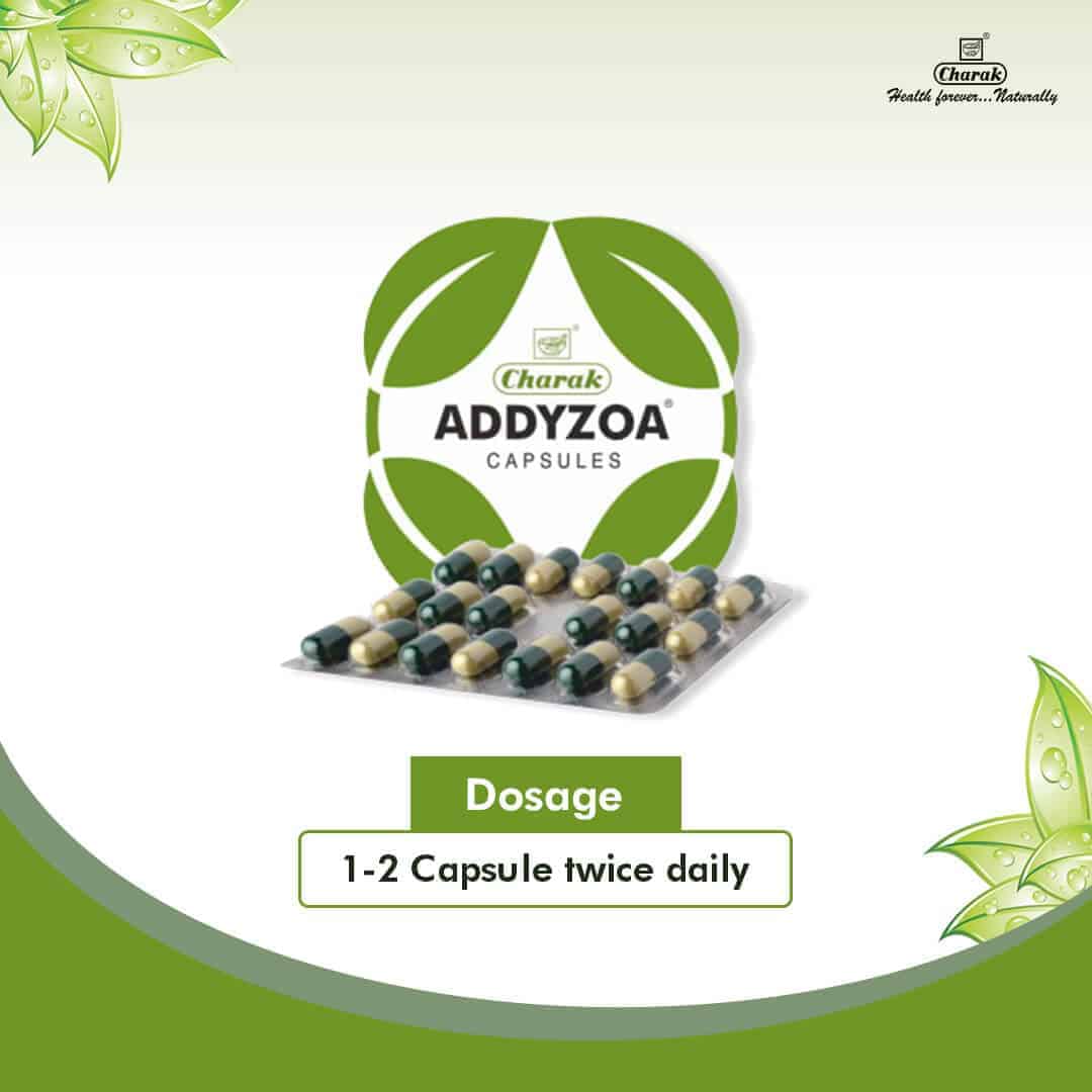 Charak Ayurvedic Addyzoa 20 Capsules