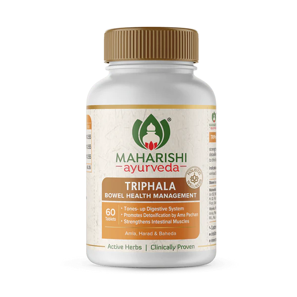 Maharishi Ayurveda Triphala For Digestive System And Promoting Detoxification Tablets