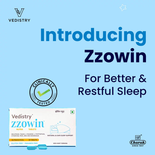 Vedistry Ayurvedic Zzowin Nutra 30 Tablet