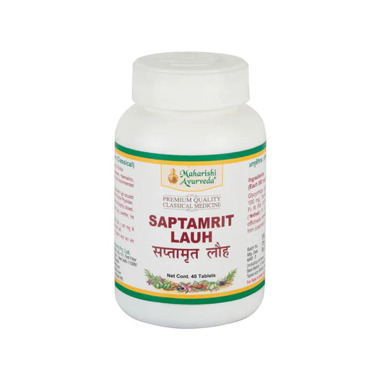 Maharishi Ayurveda Saptamrit Lauh 40 Tablets