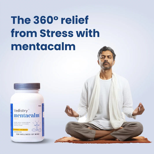 Vedistry Ayurvedic Mentacalm For Wellness Of Mind 90 Tablets