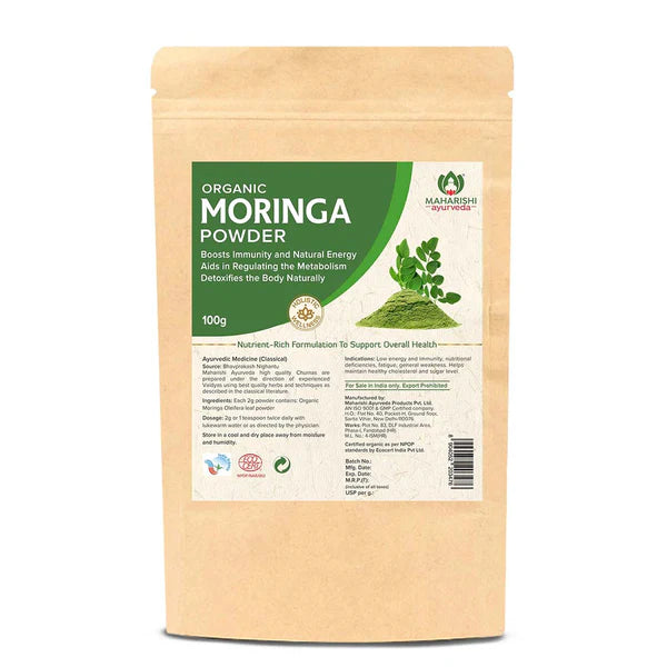 Maharishi Ayurveda Moringa Churna Rich Source of Protein Powder 100gm