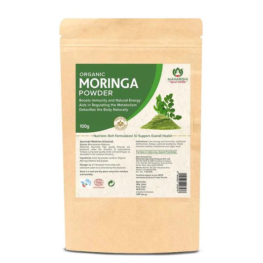 Maharishi Ayurveda Moringa Churna Rich Source of Protein For Improved Immunity And Energy Levels Powder 100gm