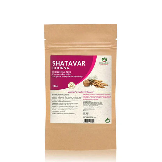 Maharishi Ayurveda Shatavar Churna for Improve Reproductive Health Powder 100gm