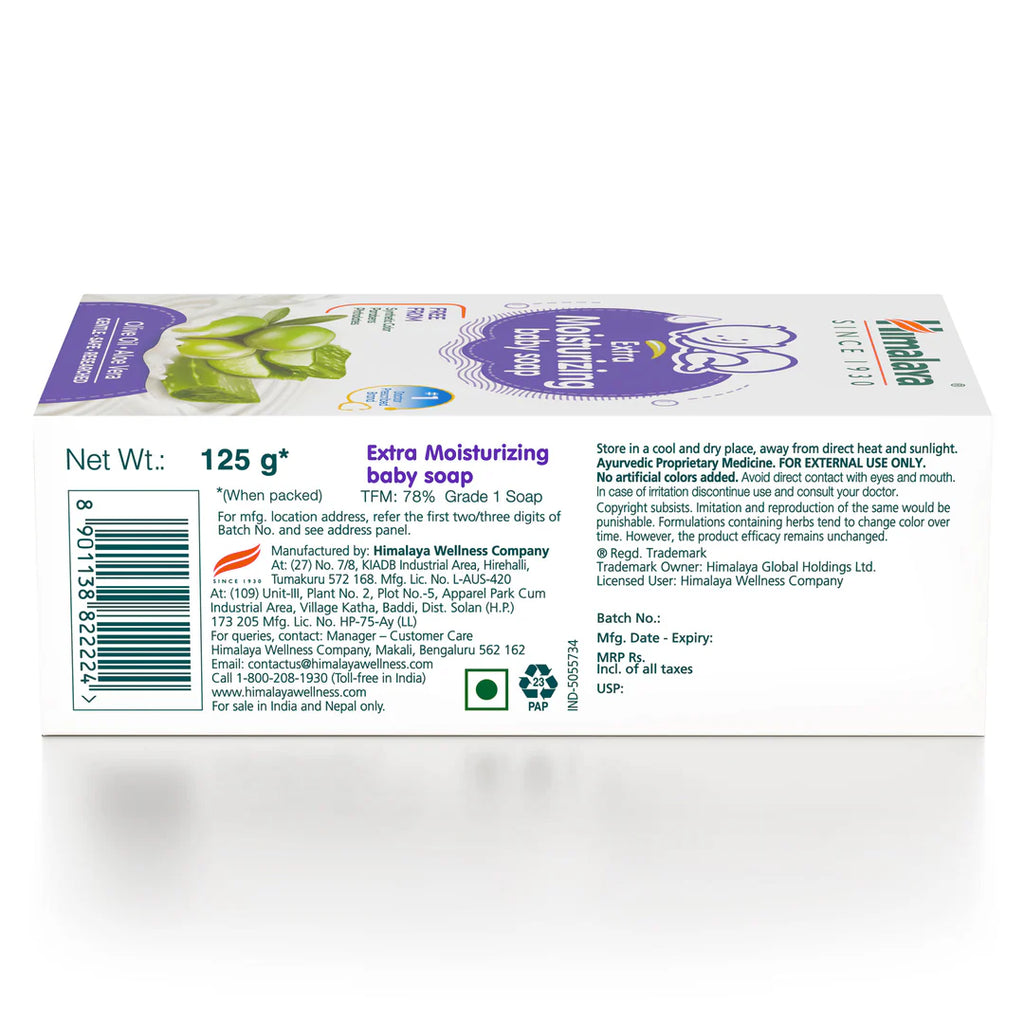 Himalaya Extra Feuchtigkeitsspendende Babypflege Reinigt sanft Winterseife