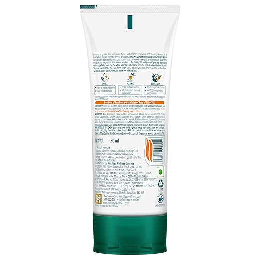 Himalaya Dark Spot Clearing Turmeric Face Wash