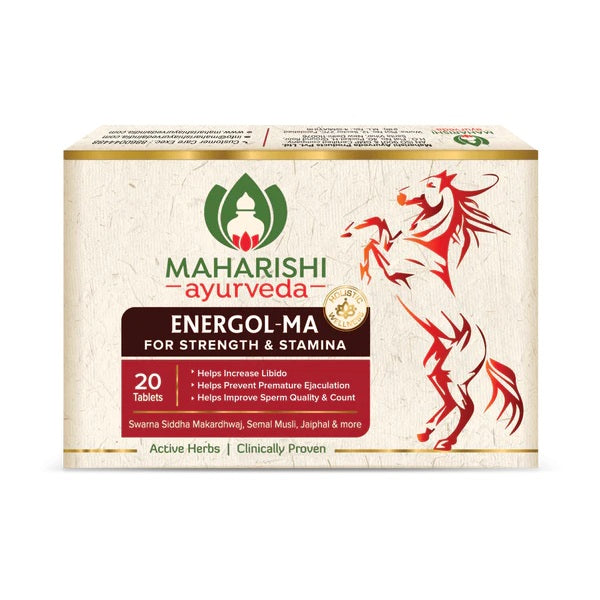 Maharishi Ayurveda Energol MA For Men's Reproductive Care 500mg 20 Tablets