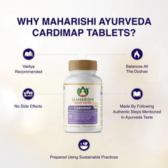 Maharishi Ayurveda Cardimap Effective Remedy For Hypertension Management 60 Tablets