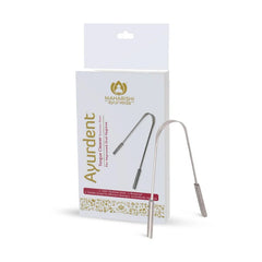 Maharishi Ayurveda Stainless Steel Tongue Cleaner Premium Quality 1 Count