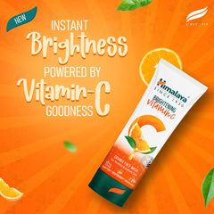 Himalaya Brightening Vitamin C Blueberry,Orange & Strawberry Face Wash