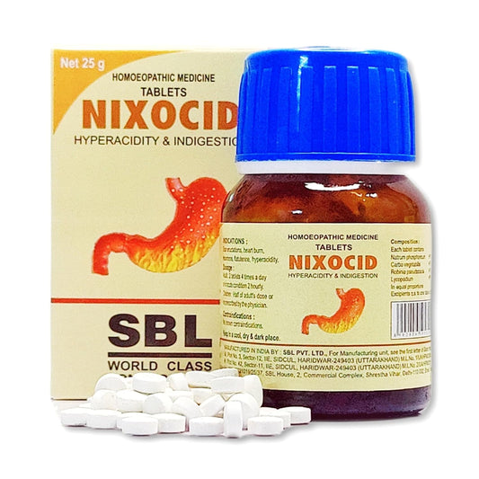 Sbl Homeopathy Nixocid Tablets & Syrup