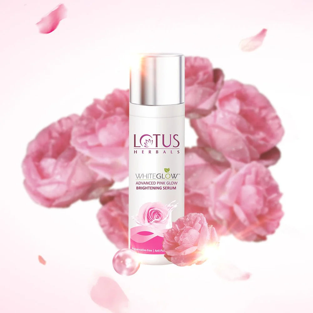 Lotus Herbals Cosmetics WhiteGlow Advanced Pink Glow Brightening Serum 30ml