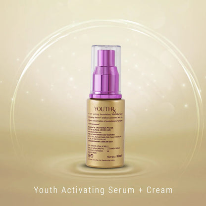 Lotus Herbals Cosmetics YouthRx Youth Activating Serum + Cream 30ml
