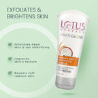 Lotus Herbals Cosmetics WhiteGlow Skin Brightening Oatmeal & Yogurt Scrub