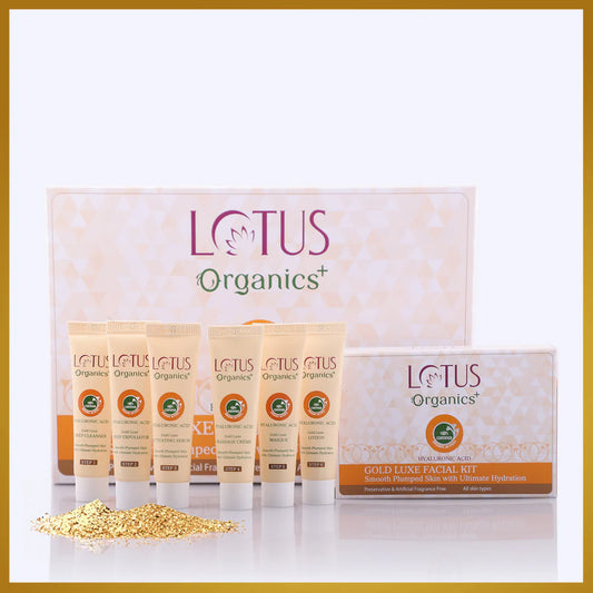 Lotus Herbals Cosmetics Gold Luxe Facial Kit