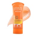 Lotus Herbals Cosmetics Safe Sun Vitamin C Matte GEL Daily Sunscreen SPF 50