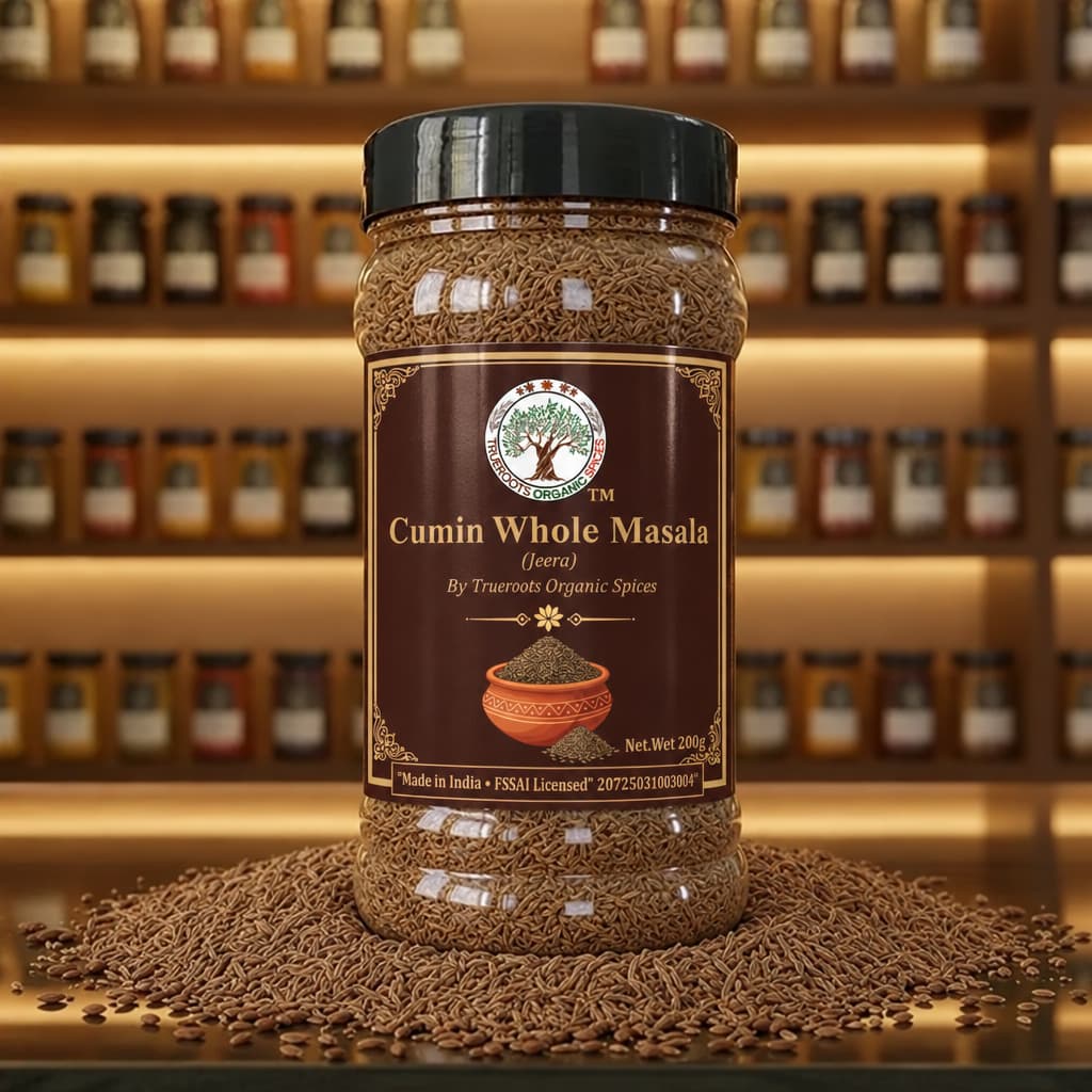 Trueroots Organic Spices Cumin Seeds (Jeera) Whole Masala