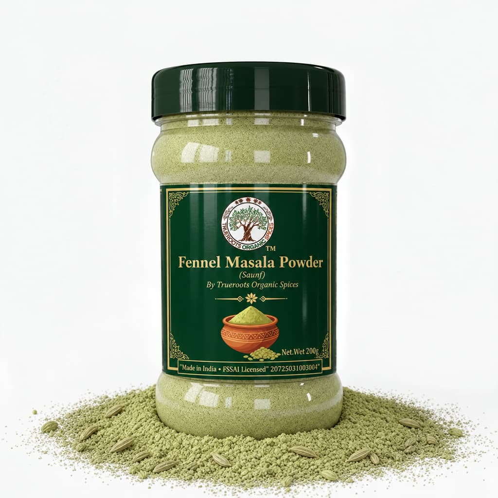 Trueroots Organic Spices Fennel (Saunf) Masala Powder