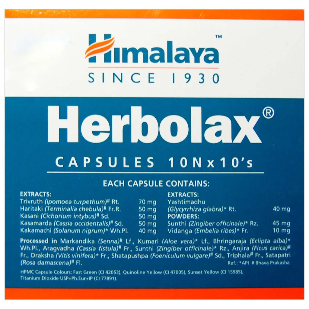 Himalaya Herbal Herbolax Capsule & Tablet