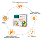 Himalaya Pure Herbs Metabolic Wellness Herbal Ayurvedic Karela регулирует уровень глюкозы 60 таблеток