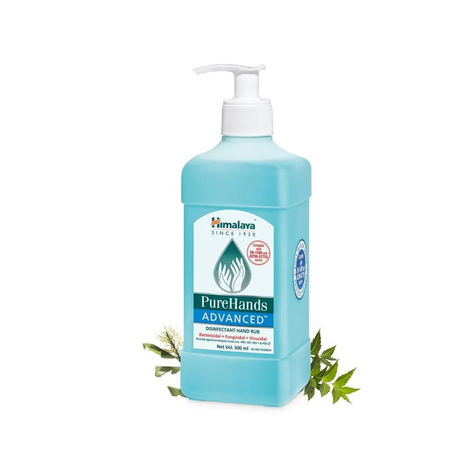 Himalaya Pure Hands Advanced Disinfectant Hand Rub Liquid 500ml